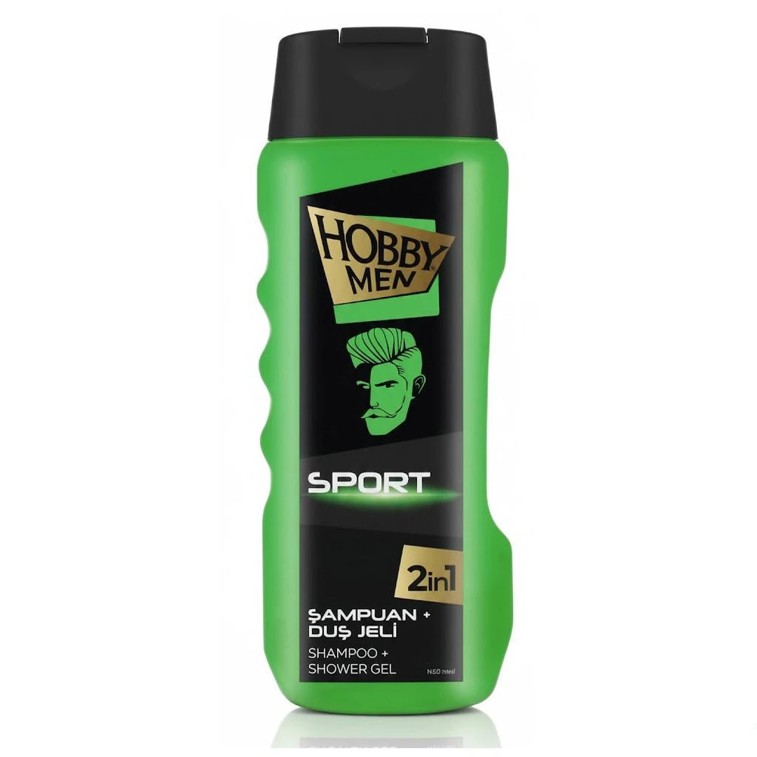 شامپو سر و بدن مردانه هوبی HOBBY مدل SPORT حجم ۴۰۰‌میل