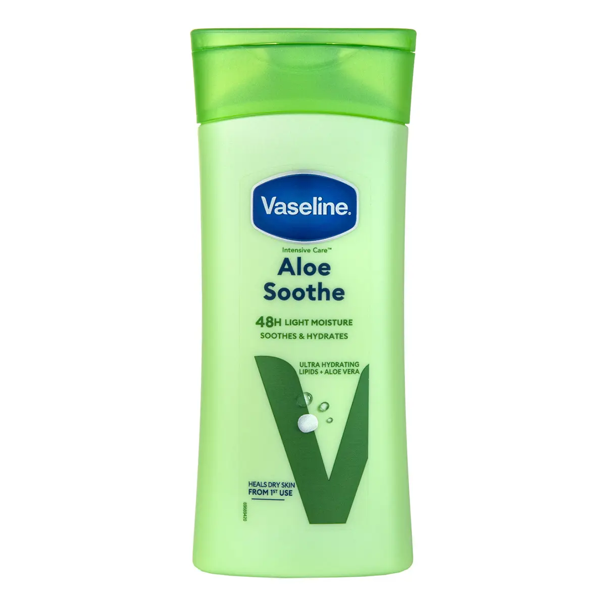 لوسیون بدن وازلین مدل Aloe Soothe حجم 200 میل