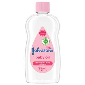 روغن بچه جانسون مدل Baby Oil با رایحه ملایم حجم 75میل اورجینال