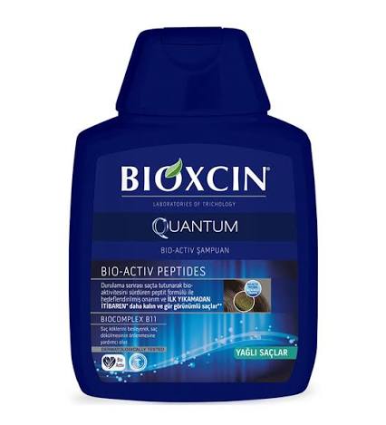 شامپو بیوکسین ضد ریزش مخصوص موهای چرب مدل QUANTUM حجم 300 میل