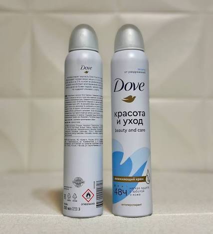 بازخورد درباره این کالا اسپری ضد تعریق داو روس اورجینال مدل beauty and careحجم 200میل (Dove)