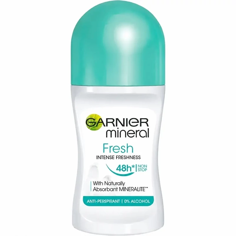 مام ضد تعریق 48 ساعته زنانه مدل Fresh گارنیر 50 میل