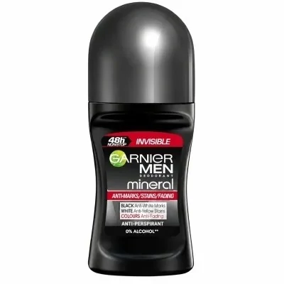 مام ضد تعریق 48 ساعته مردانه invisible Mineral گارنیر 50 میل