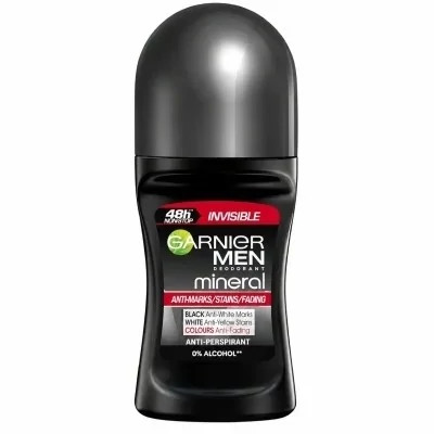 مام ضد تعریق 48 ساعته مردانه invisible Mineral گارنیر 50 میل
