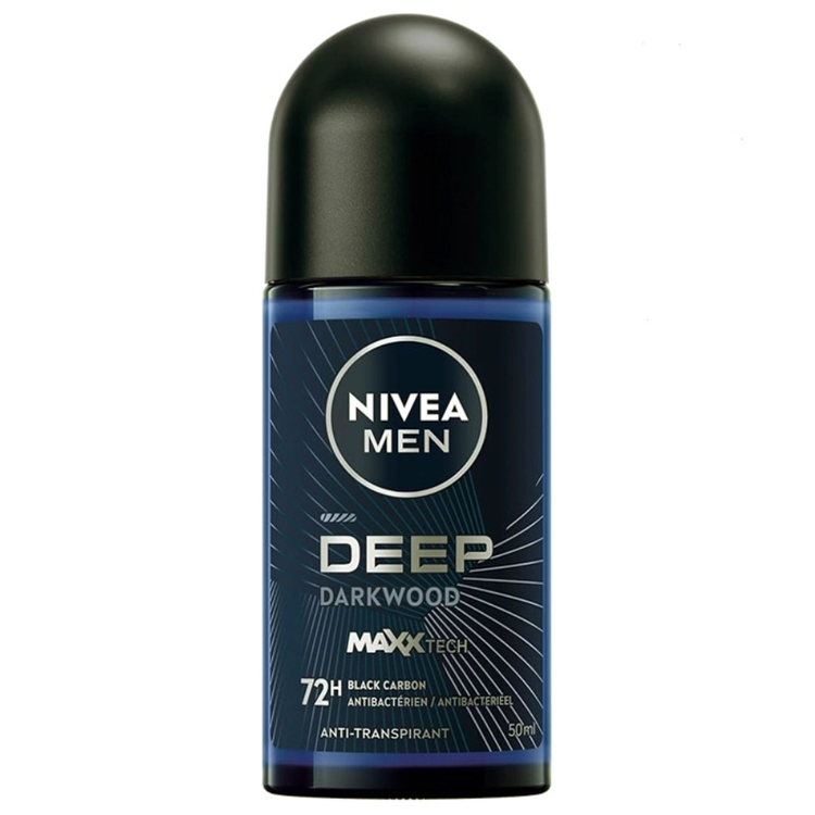 مام رول ضد تعریق مردانه نیوا دیپ مدل DEEEP black carbon حجم 50 میل