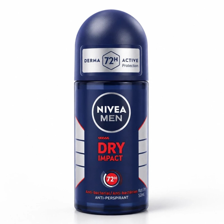 مام رول آلمانی 72 ساعته اصل مردانه ضد تعریق مدل 50Dry impact میل