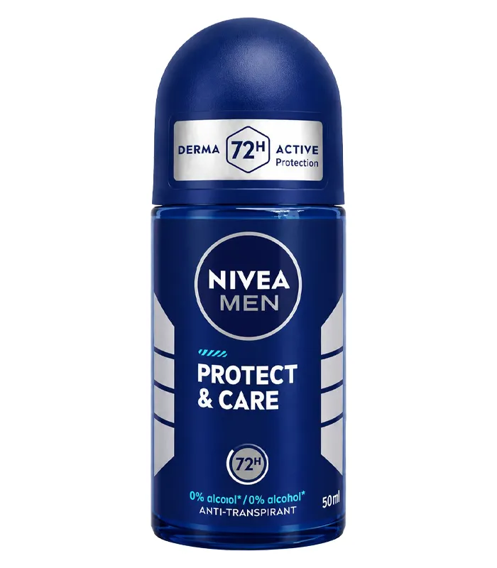 مام رول ضد تعریق مردانه نیوا Protect & Care حجم 50 میل