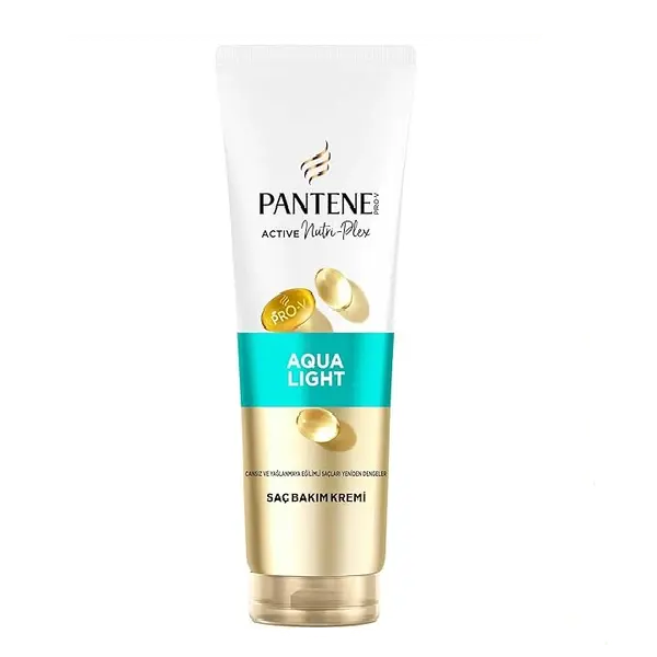 ماسک مو مناسب موهای چرب و ضعیف پنتن Pantene مدل Aqua Light حجم 275 میل